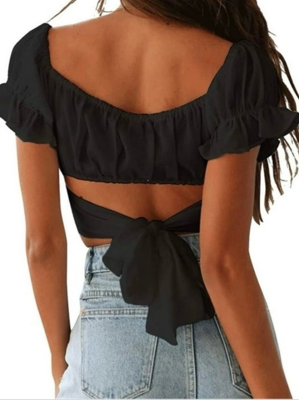 Altar'd State Cropped Off-Shoulder Top